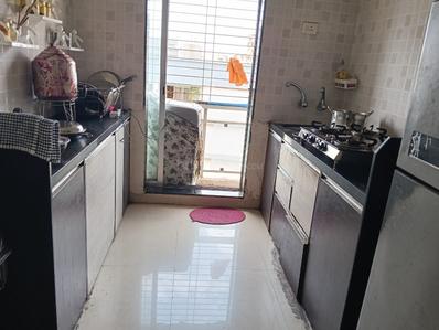 Kitchen Image of 1010 Sq.ft 1 BHK Apartment / Flat for sale in Thakurli Thane for Rs. 8000000