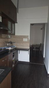Kitchen Image of 970 Sq.ft 2 BHK Apartment / Flat for rent in SNN Raj Serenity Phase 2, Akshayanagar Bengaluru for Rs. 40000