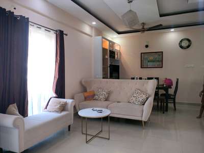 Living Room Image of 1500 Sq.ft 3 BHK Apartment / Flat for rent in Amrutha Value, Whitefield Bangalore for Rs. 65000