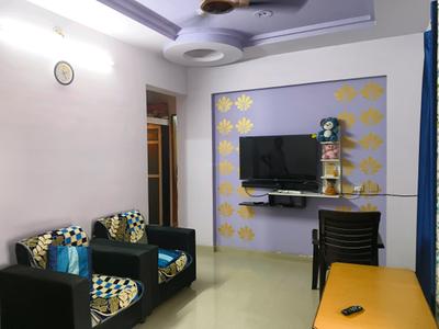 Living Room Image of 900 Sq.ft 2 BHK Apartment / Flat for sale in Happy Home Sarvoday Swaroop, Dombivli East Thane for Rs. 6900000