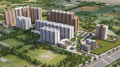 Image of 850 Sq.ft 3 BHK Apartment / Flat for sale in Advitya Homes, Sector 143, Faridabad for Rs. 5500000