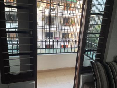 Balcony Image of 1500 Sq.ft 3 BHK Apartment / Flat for rent in Gorwa Vadodara for Rs. 17000
