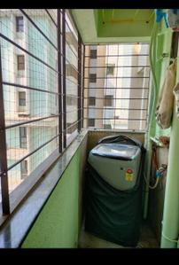 Balcony Image of 900 Sq.ft 2 BHK Apartment / Flat for rent in Magarpatta Iris, Magarpatta City Pune for Rs. 40000