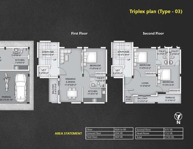 Image of 3400 Sq.ft 4 BHK Villa for sale in Vani Vihar, Bhubaneswar for Rs. 24800000