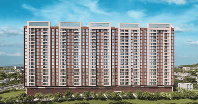 Image of 822 Sq.ft 2 BHK Apartment / Flat for sale in Bansall Amara, Mundhwa, Pune for Rs. 6300000