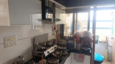 Kitchen Image of 1485 Sq.ft 3 BHK Apartment / Flat for sale in Vastral Ahmedabad for Rs. 6400000