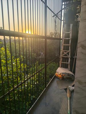 Balcony Image of 800 Sq.ft 3 BHK Builder Floor for rent in Shastri Nagar New Delhi for Rs. 28000