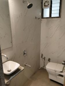 Common Bathroom Image of 968 Sq.ft 3 BHK Apartment / Flat for sale in Elenza Gradient, Shela Ahmedabad for Rs. 9500000