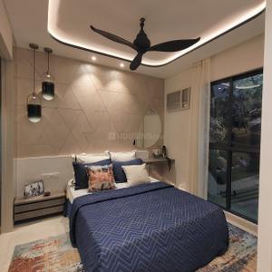 Bedroom Image of 390 Sq.ft 1 BHK Apartment / Flat for sale in Lodha Crown Kolshet, Kolshet Thane for Rs. 6700000