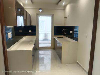 Kitchen Image of 1450 Sq.ft 3 BHK Apartment / Flat for rent in Kalyan Oasis, Jagatpura Jaipur for Rs. 36000