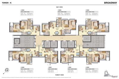 Image of 660 Sq.ft 2 BHK Apartment / Flat for sale in Runwal Avenue Wing L, Kanjurmarg East, Mumbai for Rs. 16500000