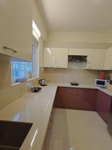 Kitchen Image of 1600 Sq.ft 3 BHK Apartment / Flat for rent in Cooke Town Bengaluru for Rs. 70000