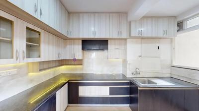 Kitchen Image of 1538 Sq.ft 3 BHK Apartment / Flat for sale in Brigade Serene At Brigade Cornerstone Utopia, Varthur Bengaluru for Rs. 30100000