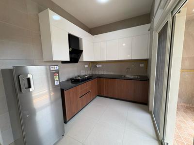 Kitchen Image of 3100 Sq.ft 4 BHK Apartment / Flat for rent in Indraprasth Saptak, Naranpura Ahmedabad for Rs. 95000