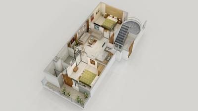 Image of 1050 Sq.ft 2 BHK Apartment / Flat for sale in Ambr Ambrosia Luxury Homes, Noida Extension, Greater Noida for Rs. 3190000