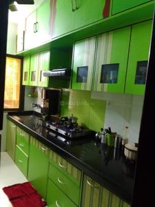 Kitchen Image of 905 Sq.ft 2 BHK Apartment / Flat for rent in Aakash Ganga Complex, Hiranandani Estate Thane for Rs. 30000