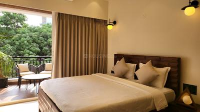 Bedroom Image of 1500 Sq.ft 3 BHK Apartment / Flat for rent in Anjuna Goa for Rs. 125000