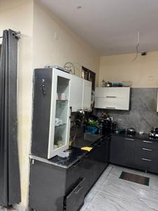 Kitchen Image of 1180 Sq.ft 2 BHK Builder Floor for rent in Bajwa Sunny Enclave Jandpur, Jandpur Mohali for Rs. 18000