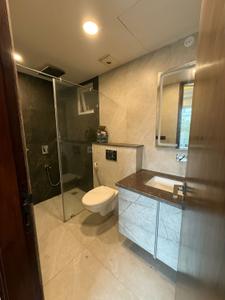 Bathroom Image of 1050 Sq.ft 2 BHK Apartment / Flat for sale in Ambesten Twin Chalet, Noida Extension Greater Noida for Rs. 4465000
