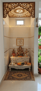 Pooja Room Image of 1895 Sq.ft 3 BHK Apartment / Flat for sale in Vanasthalipuram Hyderabad for Rs. 11500000
