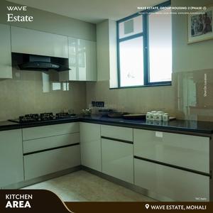 Kitchen Image of 2690 Sq.ft 3.5 BHK Apartment / Flat for sale in Wave Estate Group Housing 2 Phase 1, Sector 85 Mohali for Rs. 25091000