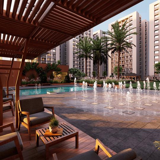 1435 Sqft 3 BHK Flat for sale in Shaligram Prime South Bopal