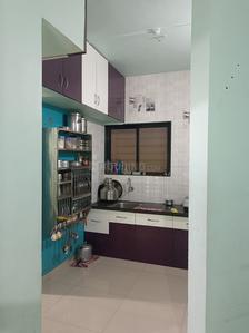 Kitchen Image of 650 Sq.ft 1 BHK Apartment / Flat for sale in Mangalwar Peth Satara for Rs. 2200000