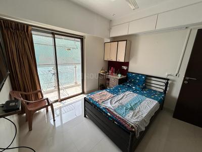 Bedroom Image of 650 Sq.ft 1 BHK Apartment / Flat for rent in Mumbai Central Mumbai for Rs. 65000