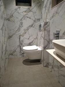 Common Bathroom Image of 1950 Sq.ft 3 BHK Apartment / Flat for sale in Concrete Sai Saakshaat Wing E, Kharghar Navi Mumbai for Rs. 38000000