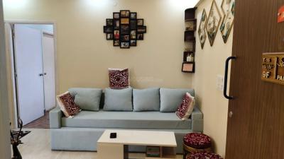 Living Room Image of 400 Sq.ft 1 BHK Apartment / Flat for rent in Alcove New Kolkata Sangam, Serampore Hooghly for Rs. 16000