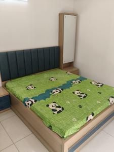 Bedroom Image of 1610 Sq.ft 3 BHK Apartment / Flat for rent in Kavisha Aer, Shela Ahmedabad for Rs. 35000