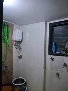 Common Bathroom Image of 585 Sq.ft 1 BHK Apartment / Flat for rent in Paradigm Pushpanjali Residency Phase III, Thane West Thane for Rs. 17999