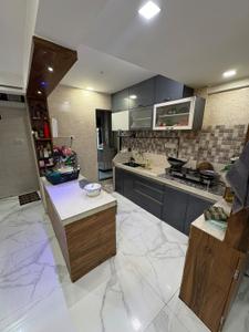 Kitchen Image of 1150 Sq.ft 3 BHK Apartment / Flat for sale in Ghansoli Navi Mumbai for Rs. 14500000
