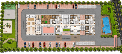 Image of 1800 Sq.ft 3 BHK Apartment / Flat for sale in DS Needs 3 Project 168, Horamavu, Bengaluru for Rs. 22800000