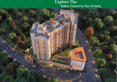 Image of 1020 Sq.ft 2 BHK Apartment / Flat for sale in Magnus Parkway, Vikas Nagar, Pune for Rs. 7250000