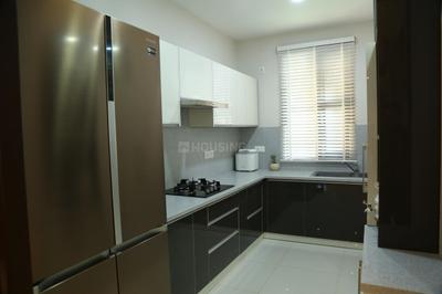Kitchen Image of 1255 Sq.ft 3 BHK Apartment / Flat for sale in Ubber Mews Gate, Aujala Mohali for Rs. 9800000