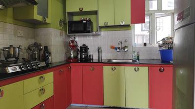 Kitchen Image of 1230 Sq.ft 3 BHK Apartment / Flat for sale in Merlin Elita Garden Vista Phase 2, New Town Kolkata for Rs. 13800000