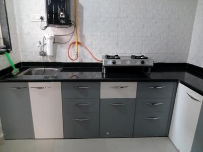 Kitchen Image of 1080 Sq.ft 2 BHK Apartment / Flat for sale in Prahlad Nagar Ahmedabad for Rs. 7000000