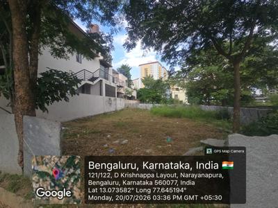 Image of 2400 Sq.ft Residential Plot / Land for sale in Esther Harmony, Narayanapura, Bengaluru for Rs. 25200000