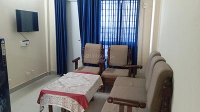 Living Room Image of 600 Sq.ft 1 BHK Apartment / Flat for rent in Bharat Vihar New Delhi for Rs. 27000