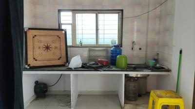 Kitchen Image of 600 Sq.ft 1 BHK Apartment / Flat for rent in Sus Pune for Rs. 17000