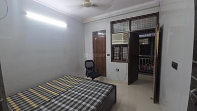Bedroom Image of 615 Sq.ft 2 BHK Builder Floor for rent in Sector 15 Dwarka New Delhi for Rs. 23500