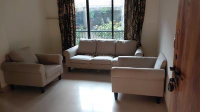 Living Room Image of 750 Sq.ft 1.5 BHK Apartment / Flat for rent in Vashi Navi Mumbai for Rs. 37000