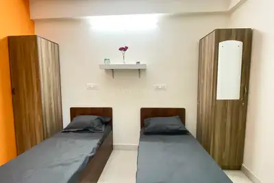 Bedroom Image of Colive whitestone in Hulimavu, Bengaluru