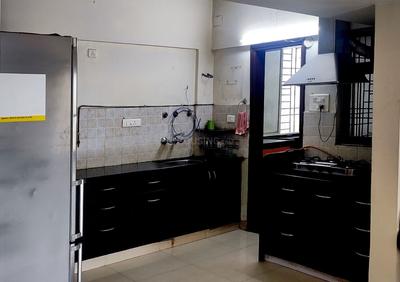 Kitchen Image of 1580 Sq.ft 3 BHK Apartment / Flat for rent in Bramha Suncity Platinum , Kondhwa Pune for Rs. 75000
