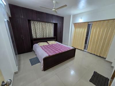 Bedroom Image of 1250 Sq.ft 3 BHK Independent House for rent in Wadgaon Sheri Pune for Rs. 50000
