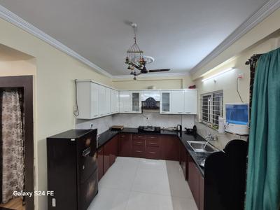 Kitchen Image of 1500 Sq.ft 3 BHK Apartment / Flat for rent in Agrawal Sagar Eden Garden Phase II, Hoshangabad Road Bhopal for Rs. 32000