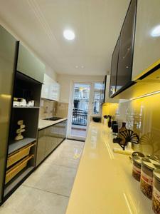 Kitchen Image of 1750 Sq.ft 3 BHK Apartment / Flat for sale in Golden Era Homes, Nagla Zirakpur for Rs. 8990000