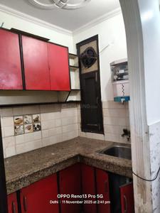 Kitchen Image of 700 Sq.ft 2 BHK Builder Floor for rent in New Ashok Nagar New Delhi for Rs. 16000