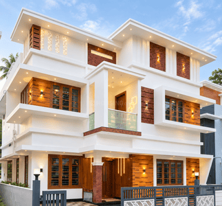 Image of 1755 Sq.ft 4 BHK Independent House for sale in Mannuthy, Thrissur for Rs. 8000000